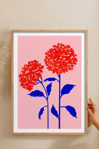 HOMEPACK Ahşap Çerçeveli Tablo Çerçeveli Poster Sanatsal Modern Duvar Dekoru TK-835