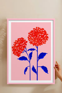 HOMEPACK Ahşap Çerçeveli Tablo Çerçeveli Poster Sanatsal Modern Duvar Dekoru TK-835