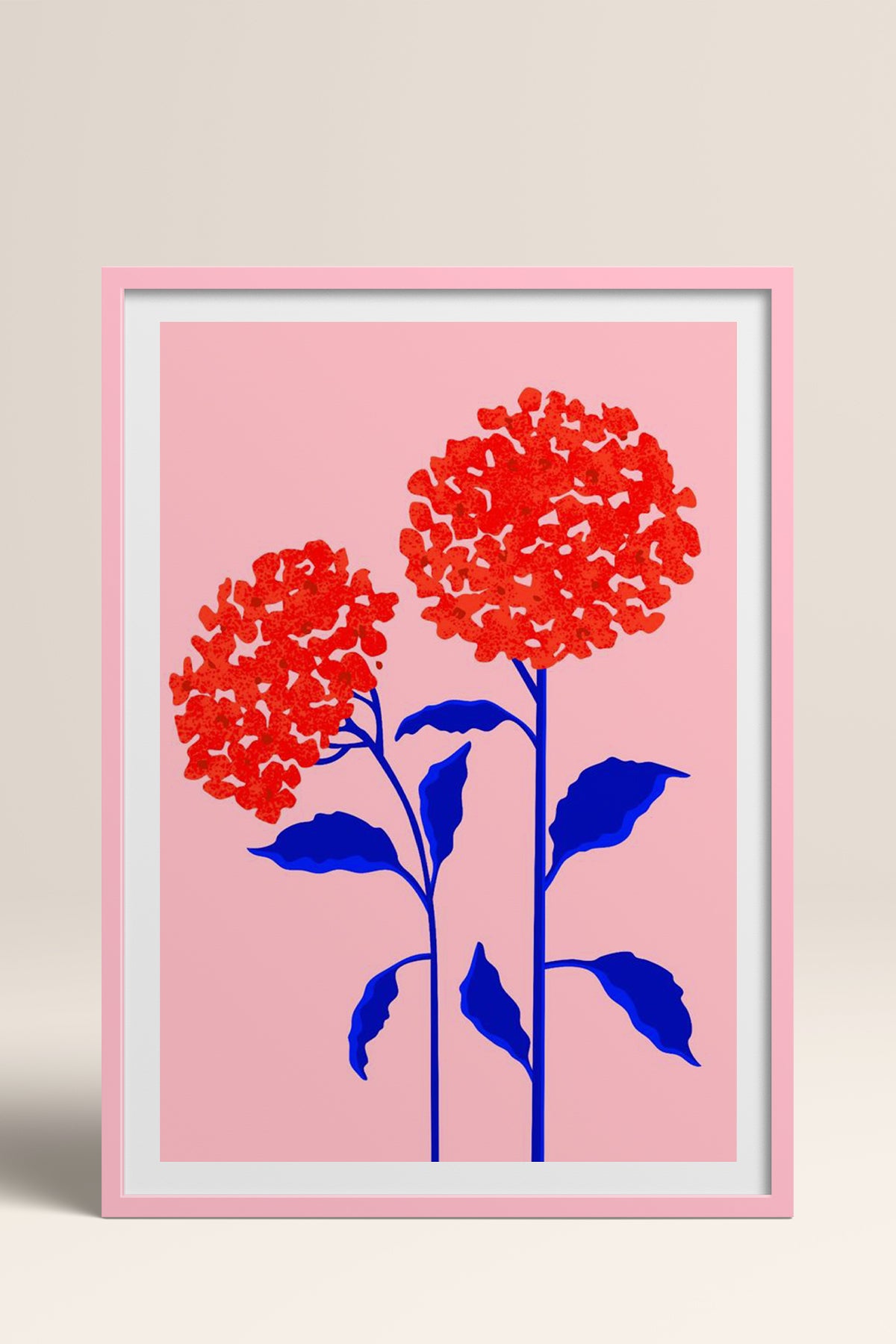 HOMEPACK Ahşap Çerçeveli Tablo Çerçeveli Poster Sanatsal Modern Duvar Dekoru TK-835