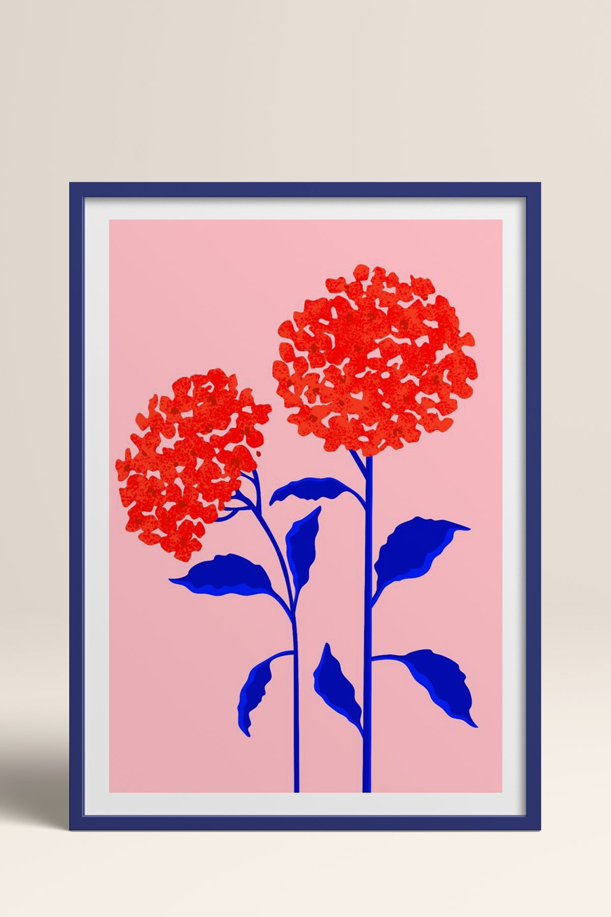 HOMEPACK Ahşap Çerçeveli Tablo Çerçeveli Poster Sanatsal Modern Duvar Dekoru TK-835