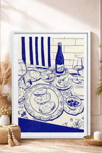 HOMEPACK Ahşap Çerçeveli Tablo Çerçeveli Poster Sanatsal Modern Duvar Dekoru TK-843