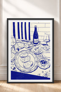 HOMEPACK Ahşap Çerçeveli Tablo Çerçeveli Poster Sanatsal Modern Duvar Dekoru TK-843