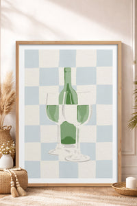HOMEPACK Ahşap Çerçeveli Tablo Çerçeveli Poster Sanatsal Modern Duvar Dekoru TK-845