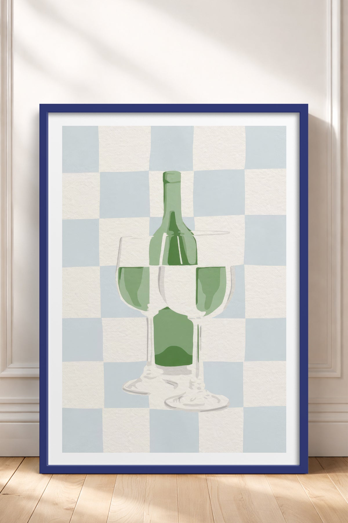 HOMEPACK Ahşap Çerçeveli Tablo Çerçeveli Poster Sanatsal Modern Duvar Dekoru TK-845