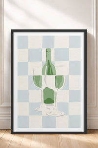 HOMEPACK Ahşap Çerçeveli Tablo Çerçeveli Poster Sanatsal Modern Duvar Dekoru TK-845