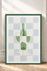 HOMEPACK Ahşap Çerçeveli Tablo Çerçeveli Poster Sanatsal Modern Duvar Dekoru TK-845