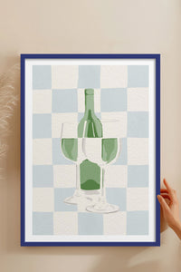 HOMEPACK Ahşap Çerçeveli Tablo Çerçeveli Poster Sanatsal Modern Duvar Dekoru TK-845