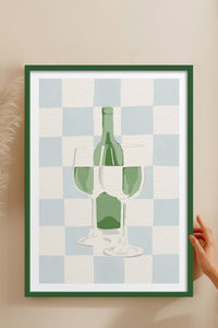 HOMEPACK Ahşap Çerçeveli Tablo Çerçeveli Poster Sanatsal Modern Duvar Dekoru TK-845