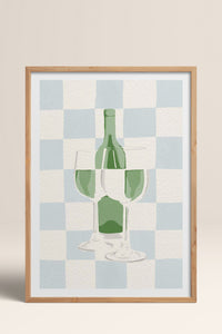 HOMEPACK Ahşap Çerçeveli Tablo Çerçeveli Poster Sanatsal Modern Duvar Dekoru TK-845
