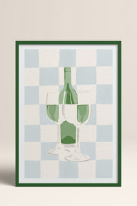 HOMEPACK Ahşap Çerçeveli Tablo Çerçeveli Poster Sanatsal Modern Duvar Dekoru TK-845