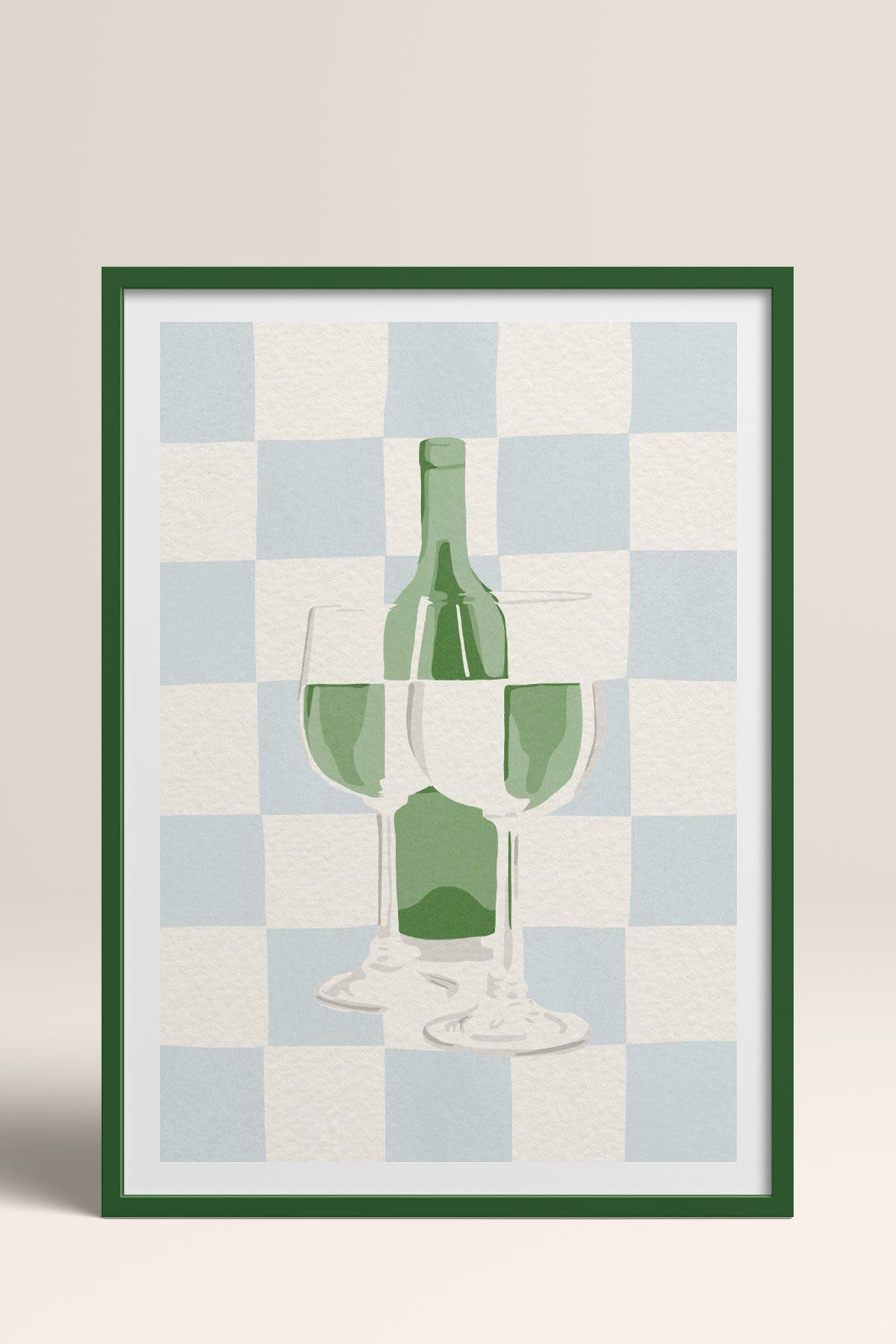HOMEPACK Ahşap Çerçeveli Tablo Çerçeveli Poster Sanatsal Modern Duvar Dekoru TK-845