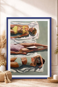 HOMEPACK Ahşap Çerçeveli Tablo Çerçeveli Poster Sanatsal Modern Duvar Dekoru TK-846