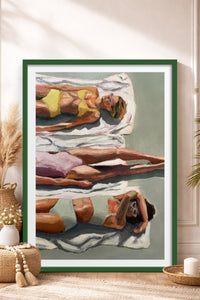 HOMEPACK Ahşap Çerçeveli Tablo Çerçeveli Poster Sanatsal Modern Duvar Dekoru TK-846