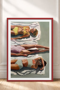 HOMEPACK Ahşap Çerçeveli Tablo Çerçeveli Poster Sanatsal Modern Duvar Dekoru TK-846