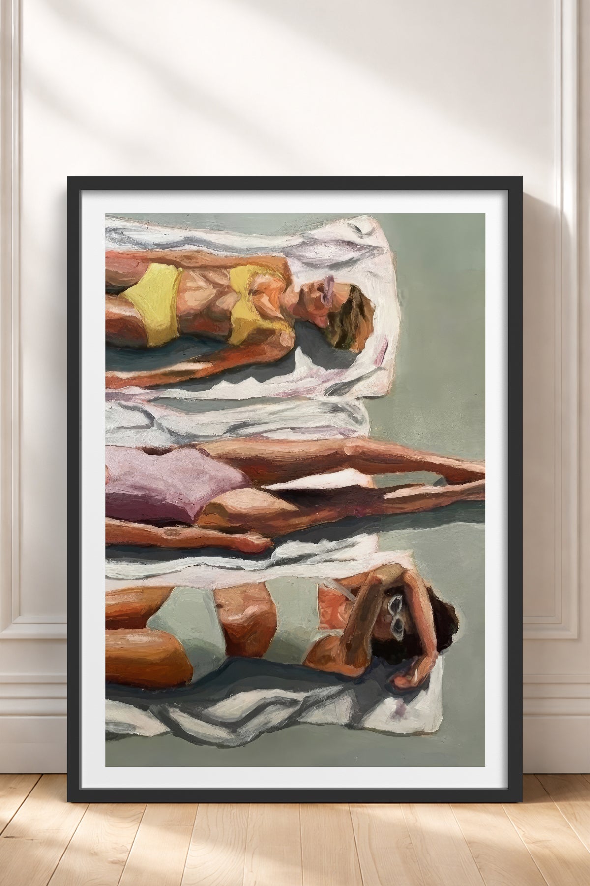 HOMEPACK Ahşap Çerçeveli Tablo Çerçeveli Poster Sanatsal Modern Duvar Dekoru TK-846
