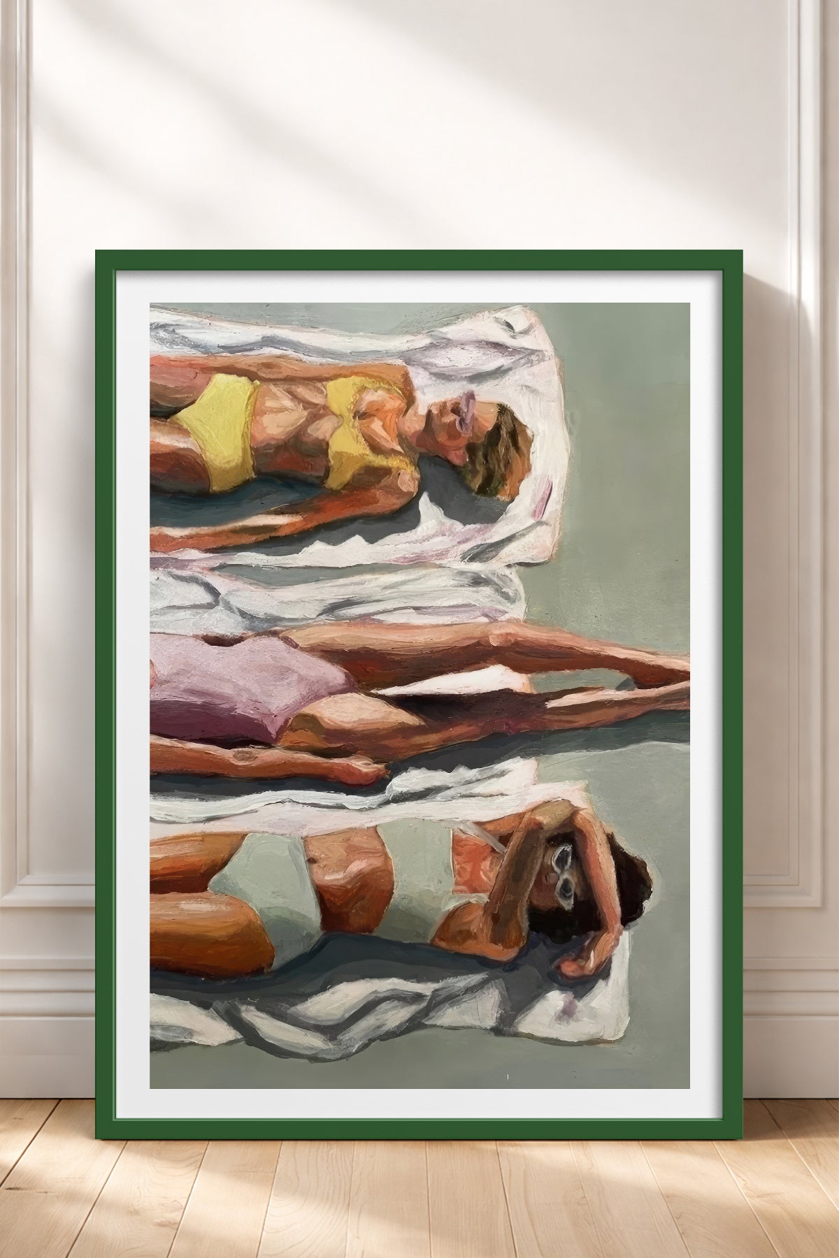 HOMEPACK Ahşap Çerçeveli Tablo Çerçeveli Poster Sanatsal Modern Duvar Dekoru TK-846
