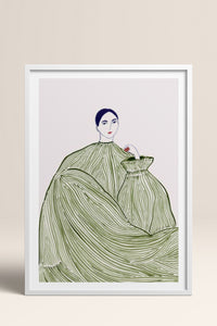 HOMEPACK Ahşap Çerçeveli Tablo Çerçeveli Poster Sanatsal Modern Duvar Dekoru TK-853