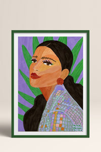 HOMEPACK Ahşap Çerçeveli Tablo Çerçeveli Poster Sanatsal Modern Duvar Dekoru TK-854