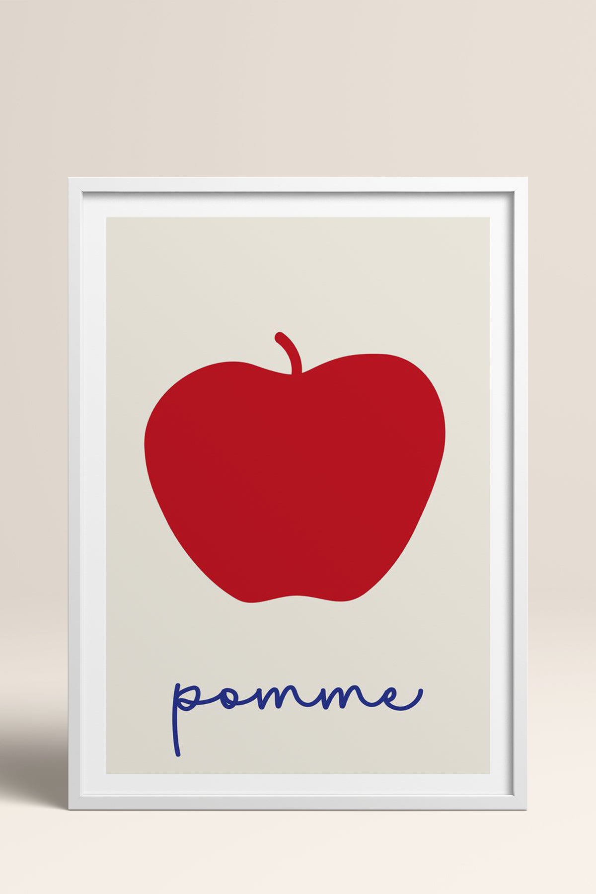 HOMEPACK Ahşap Çerçeveli Tablo Çerçeveli Poster Sanatsal Modern Duvar Dekoru TK-862