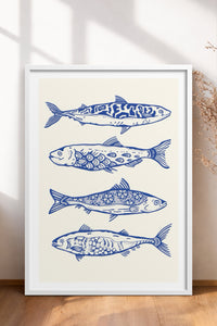 HOMEPACK Ahşap Çerçeveli Tablo Çerçeveli Poster Sanatsal Modern Duvar Dekoru TK-872
