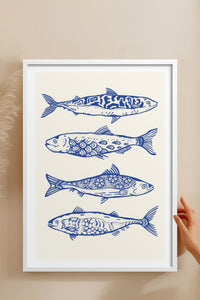 HOMEPACK Ahşap Çerçeveli Tablo Çerçeveli Poster Sanatsal Modern Duvar Dekoru TK-872