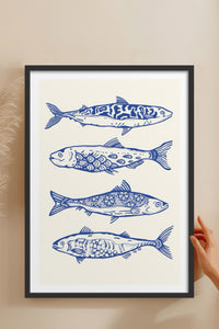 HOMEPACK Ahşap Çerçeveli Tablo Çerçeveli Poster Sanatsal Modern Duvar Dekoru TK-872
