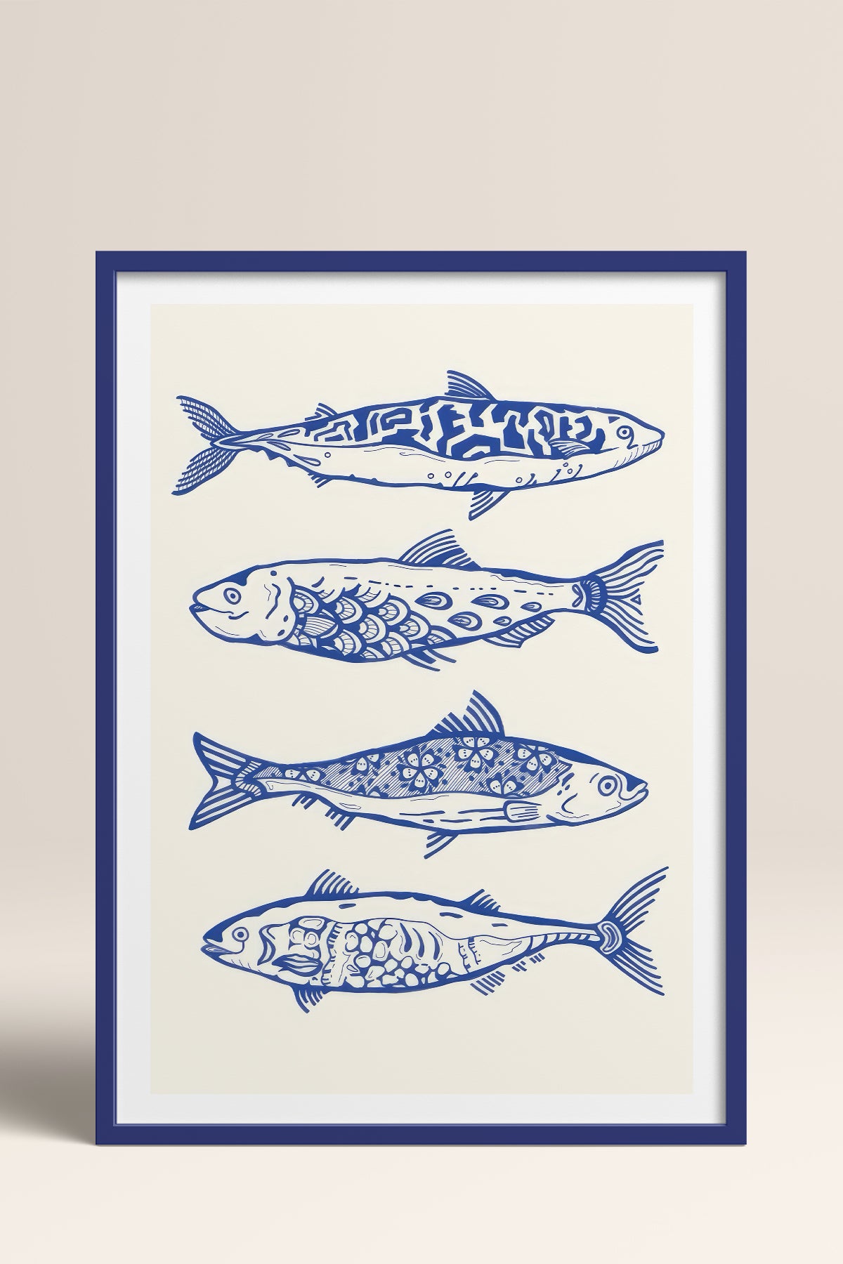 HOMEPACK Ahşap Çerçeveli Tablo Çerçeveli Poster Sanatsal Modern Duvar Dekoru TK-872