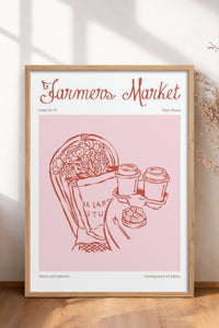 HOMEPACK Ahşap Çerçeveli Tablo Çerçeveli Poster Sanatsal Modern Duvar Dekoru TK-873