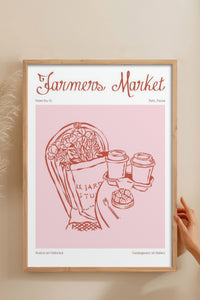 HOMEPACK Ahşap Çerçeveli Tablo Çerçeveli Poster Sanatsal Modern Duvar Dekoru TK-873