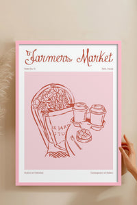 HOMEPACK Ahşap Çerçeveli Tablo Çerçeveli Poster Sanatsal Modern Duvar Dekoru TK-873