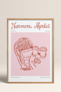 HOMEPACK Ahşap Çerçeveli Tablo Çerçeveli Poster Sanatsal Modern Duvar Dekoru TK-873