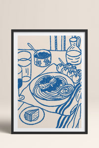 HOMEPACK Ahşap Çerçeveli Tablo Çerçeveli Poster Sanatsal Modern Duvar Dekoru TK-876
