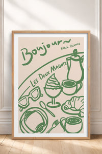 HOMEPACK Ahşap Çerçeveli Tablo Çerçeveli Poster Sanatsal Modern Duvar Dekoru TK-877