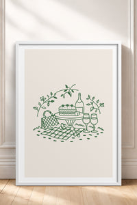 HOMEPACK Ahşap Çerçeveli Tablo Çerçeveli Poster Sanatsal Modern Duvar Dekoru TK-879