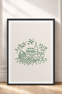HOMEPACK Ahşap Çerçeveli Tablo Çerçeveli Poster Sanatsal Modern Duvar Dekoru TK-879