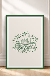 HOMEPACK Ahşap Çerçeveli Tablo Çerçeveli Poster Sanatsal Modern Duvar Dekoru TK-879