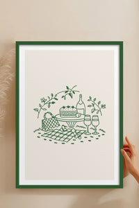 HOMEPACK Ahşap Çerçeveli Tablo Çerçeveli Poster Sanatsal Modern Duvar Dekoru TK-879