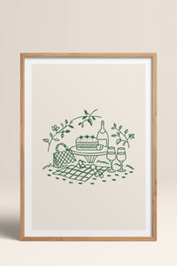 HOMEPACK Ahşap Çerçeveli Tablo Çerçeveli Poster Sanatsal Modern Duvar Dekoru TK-879