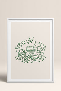 HOMEPACK Ahşap Çerçeveli Tablo Çerçeveli Poster Sanatsal Modern Duvar Dekoru TK-879