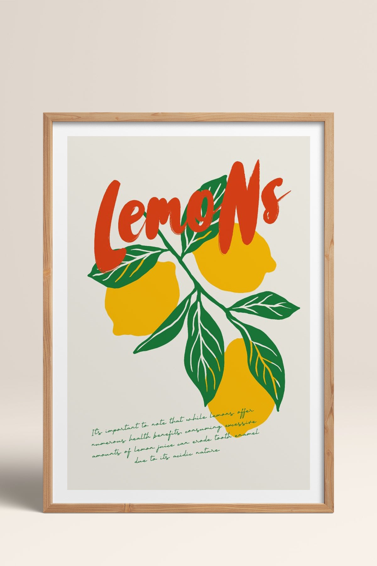 HOMEPACK Ahşap Çerçeveli Tablo Çerçeveli Poster Sanatsal Modern Duvar Dekoru TK-881