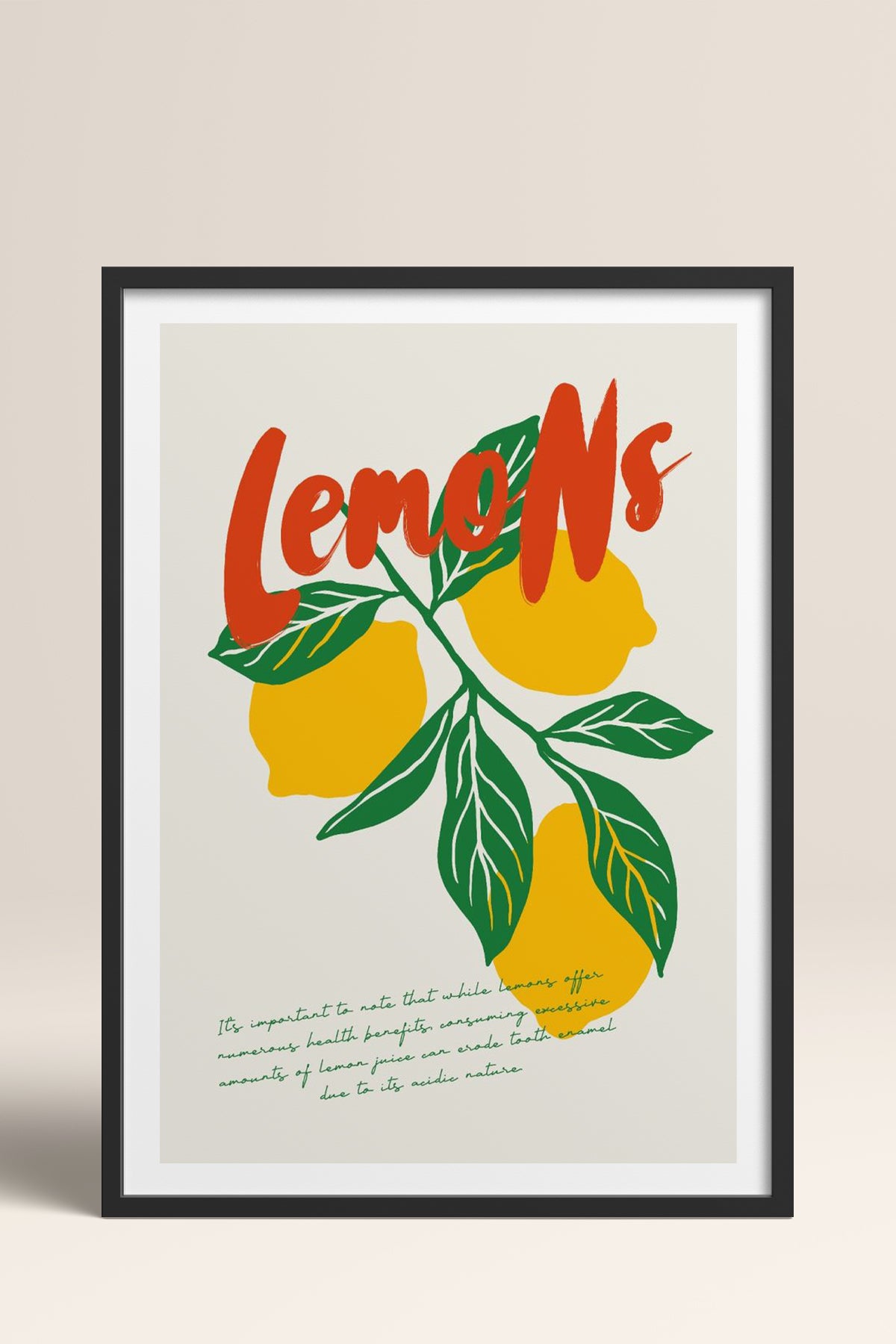 HOMEPACK Ahşap Çerçeveli Tablo Çerçeveli Poster Sanatsal Modern Duvar Dekoru TK-881