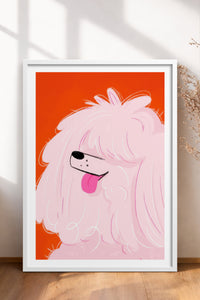 HOMEPACK Ahşap Çerçeveli Tablo Çerçeveli Poster Sanatsal Modern Duvar Dekoru TK-889