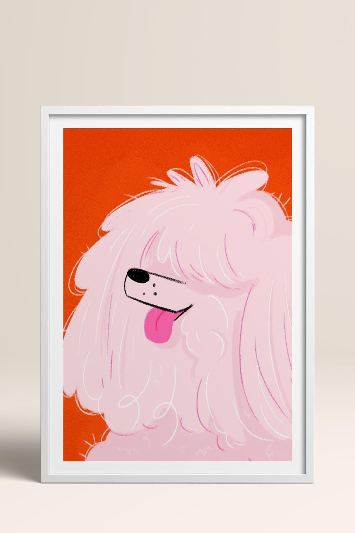 HOMEPACK Ahşap Çerçeveli Tablo Çerçeveli Poster Sanatsal Modern Duvar Dekoru TK-889