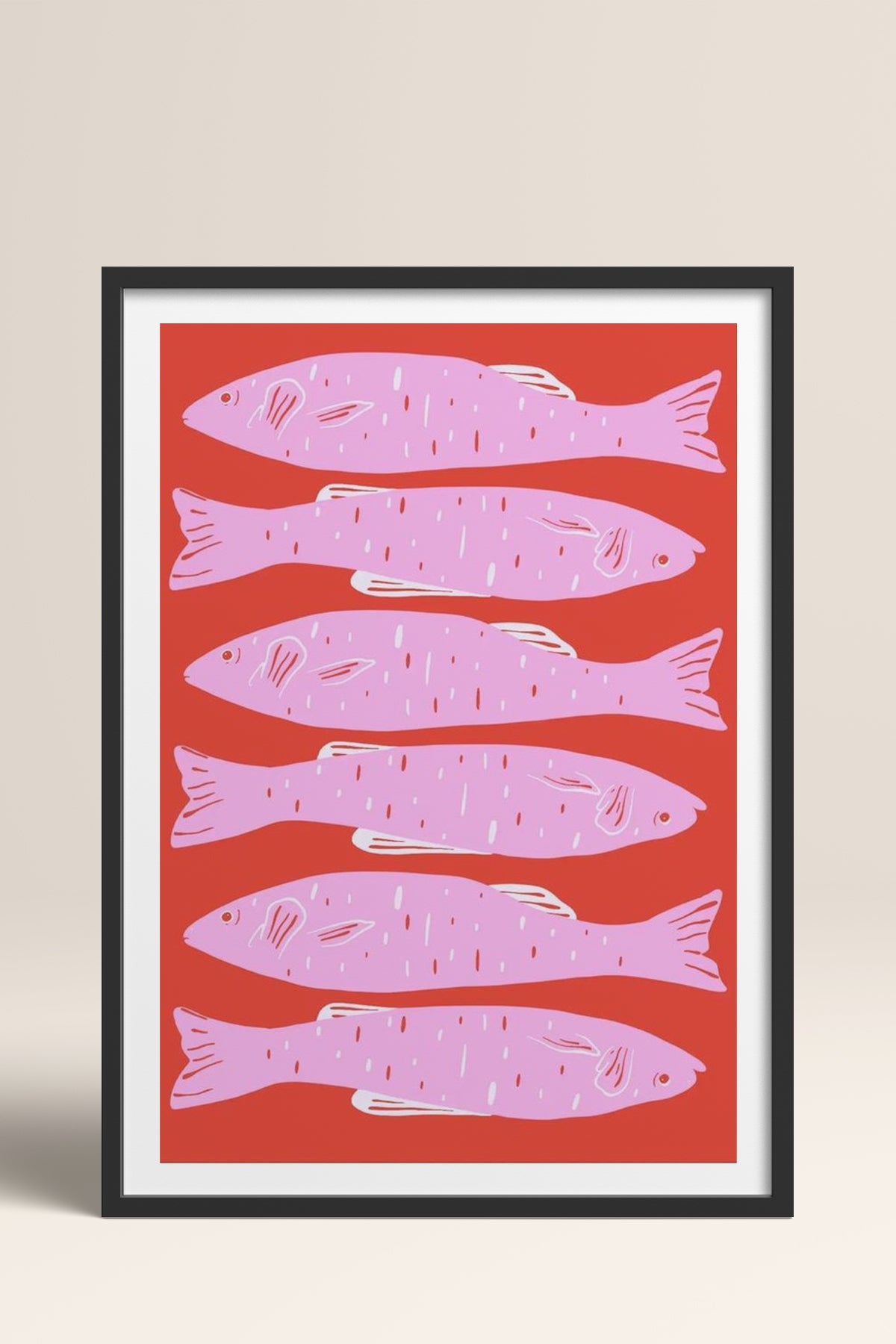 HOMEPACK Ahşap Çerçeveli Tablo Çerçeveli Poster Sanatsal Modern Duvar Dekoru TK-890