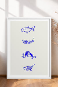 HOMEPACK Ahşap Çerçeveli Tablo Çerçeveli Poster Sanatsal Modern Duvar Dekoru TK-892