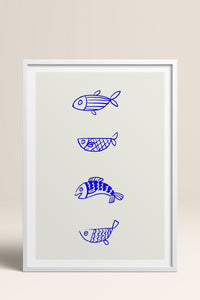 HOMEPACK Ahşap Çerçeveli Tablo Çerçeveli Poster Sanatsal Modern Duvar Dekoru TK-892