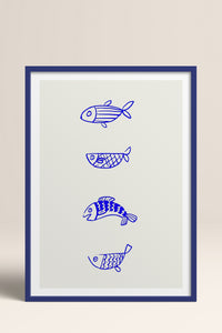 HOMEPACK Ahşap Çerçeveli Tablo Çerçeveli Poster Sanatsal Modern Duvar Dekoru TK-892