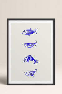 HOMEPACK Ahşap Çerçeveli Tablo Çerçeveli Poster Sanatsal Modern Duvar Dekoru TK-892
