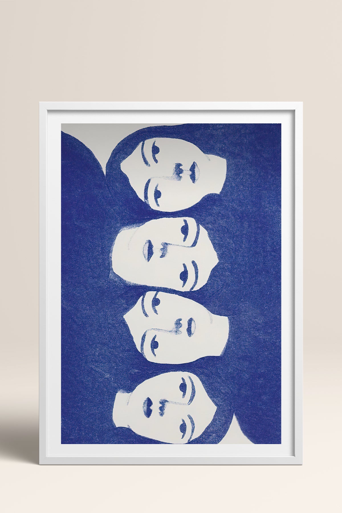 HOMEPACK Ahşap Çerçeveli Tablo Çerçeveli Poster Sanatsal Modern Duvar Dekoru TK-899