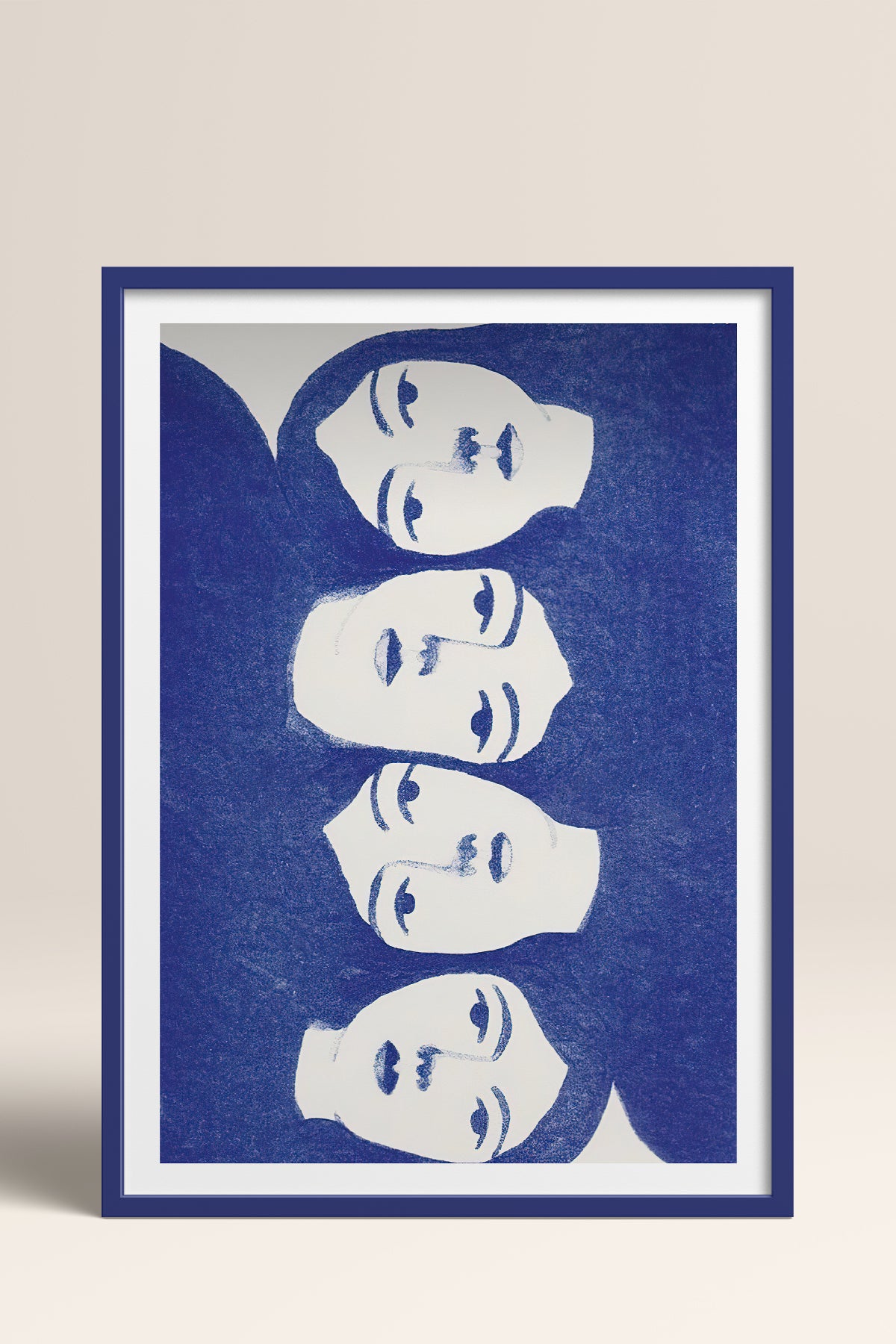 HOMEPACK Ahşap Çerçeveli Tablo Çerçeveli Poster Sanatsal Modern Duvar Dekoru TK-899